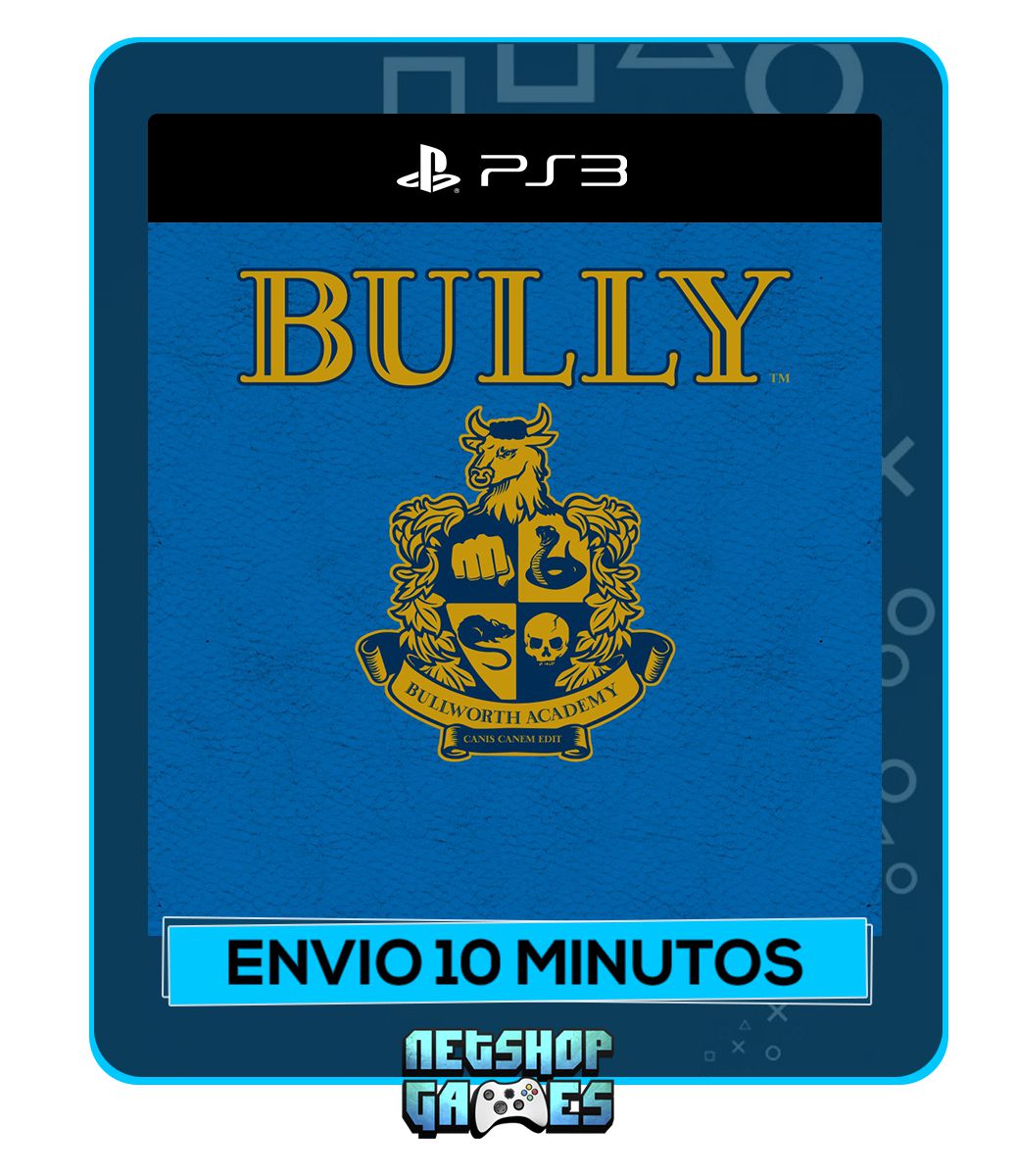 Bully - Ps3 - Midia Digital - NetShop Games - Loja Para Gamer's