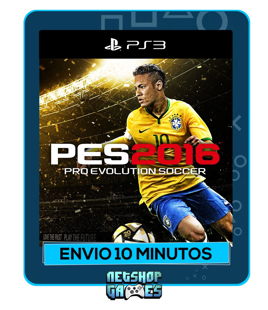 Pes 2016 - Pro Evolution Soccer 16 - Ps3 - Midia Digital - NetShop Games -  Loja Para Gamer's