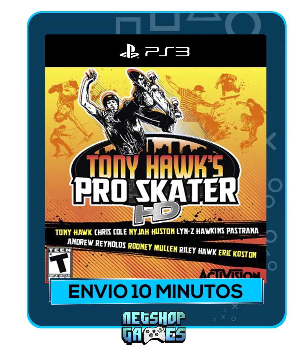 Tony Hawks Pro Skater Hd - Ps3 - Midia Digital - NetShop Games - Loja Para  Gamer's