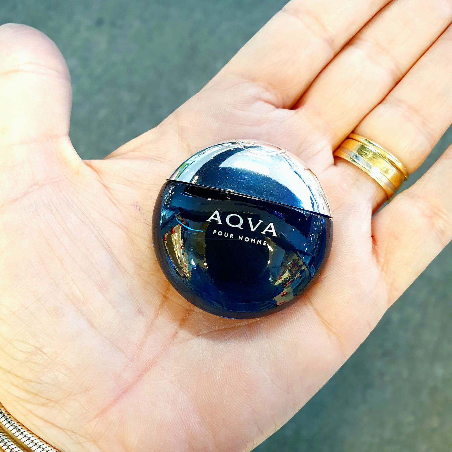 Miniatura Aqva Pour Homme BVLGARI - Perfume Masculino - Eau de
