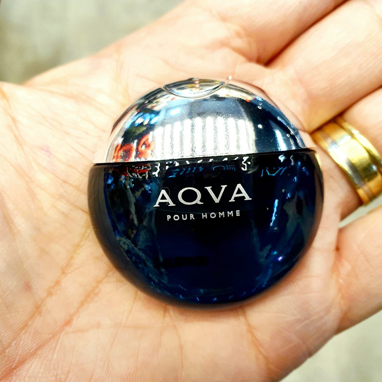 Miniatura Aqva Pour Homme BVLGARI - Perfume Masculino - Eau de