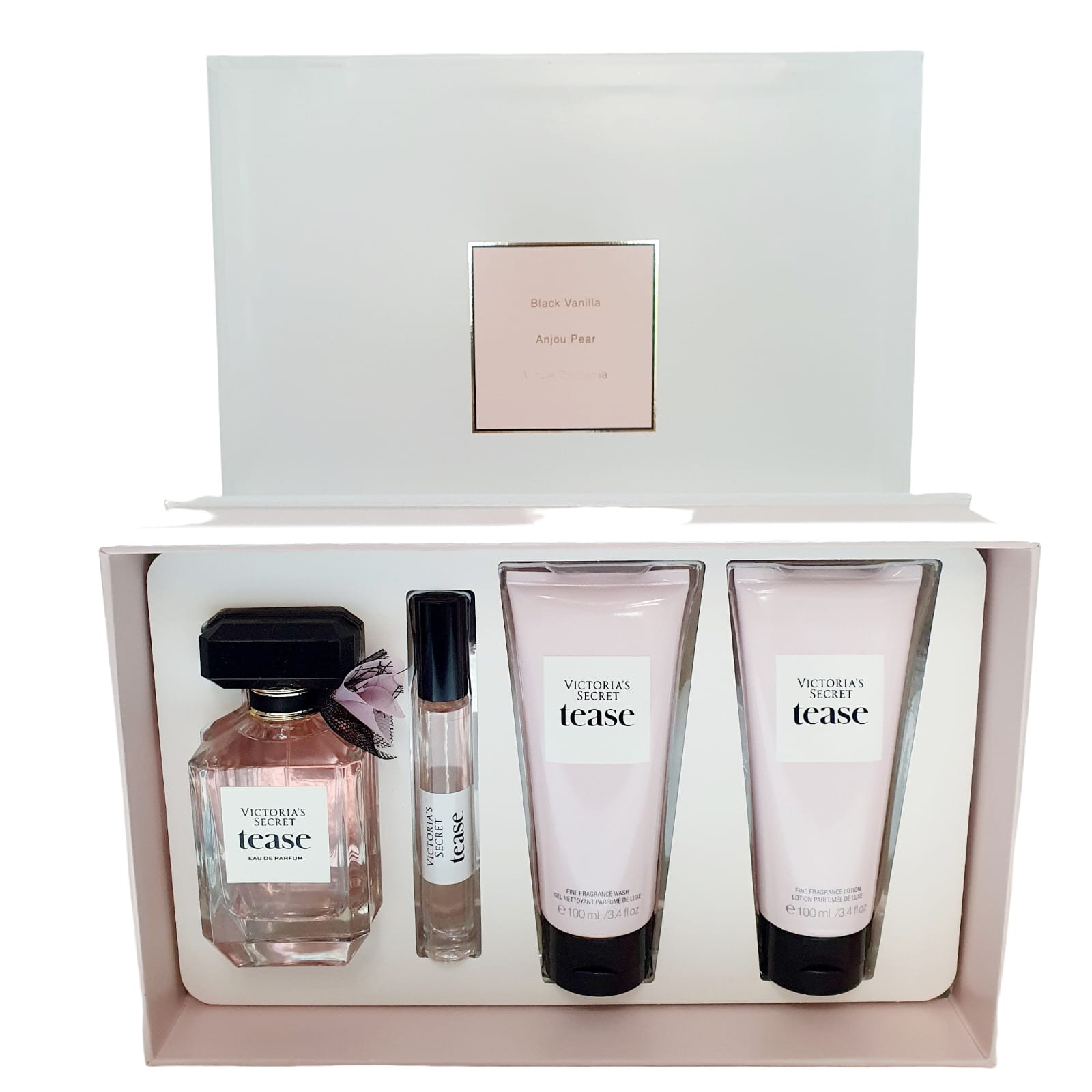Kit Perfume Victoria's Secret Tease EDP - Feminino 4 Peças - Kaory