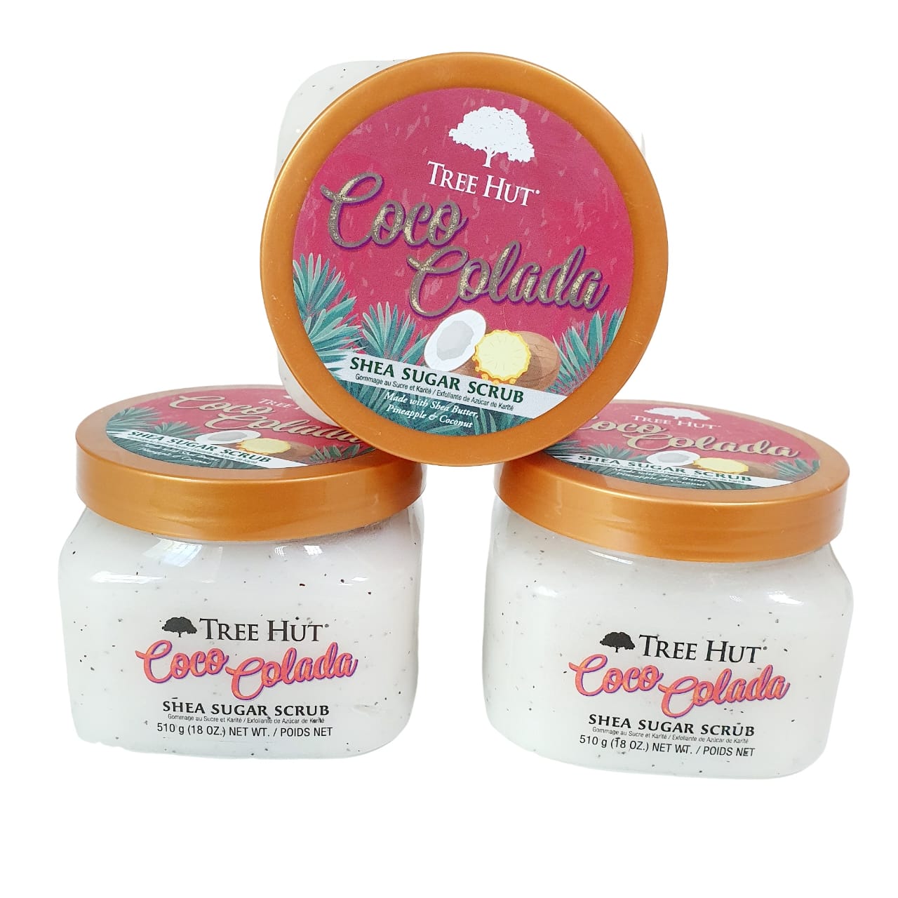 Esfoliante Tree Hut Coco Colada Shea Sugar Scrub 510g - O Segredo da P