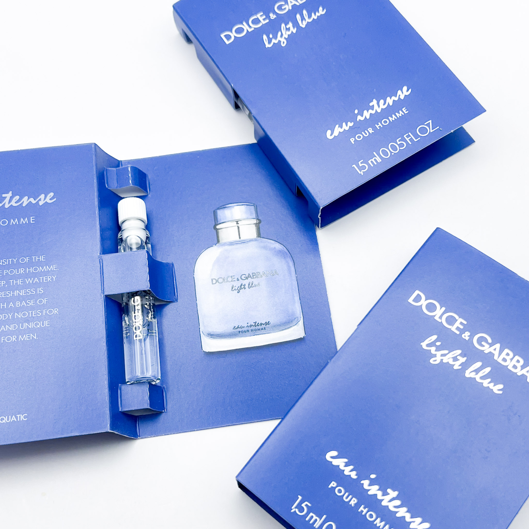 Flaconete Light Blue Eau Intense Pour Homme de Dolce&Gabbana