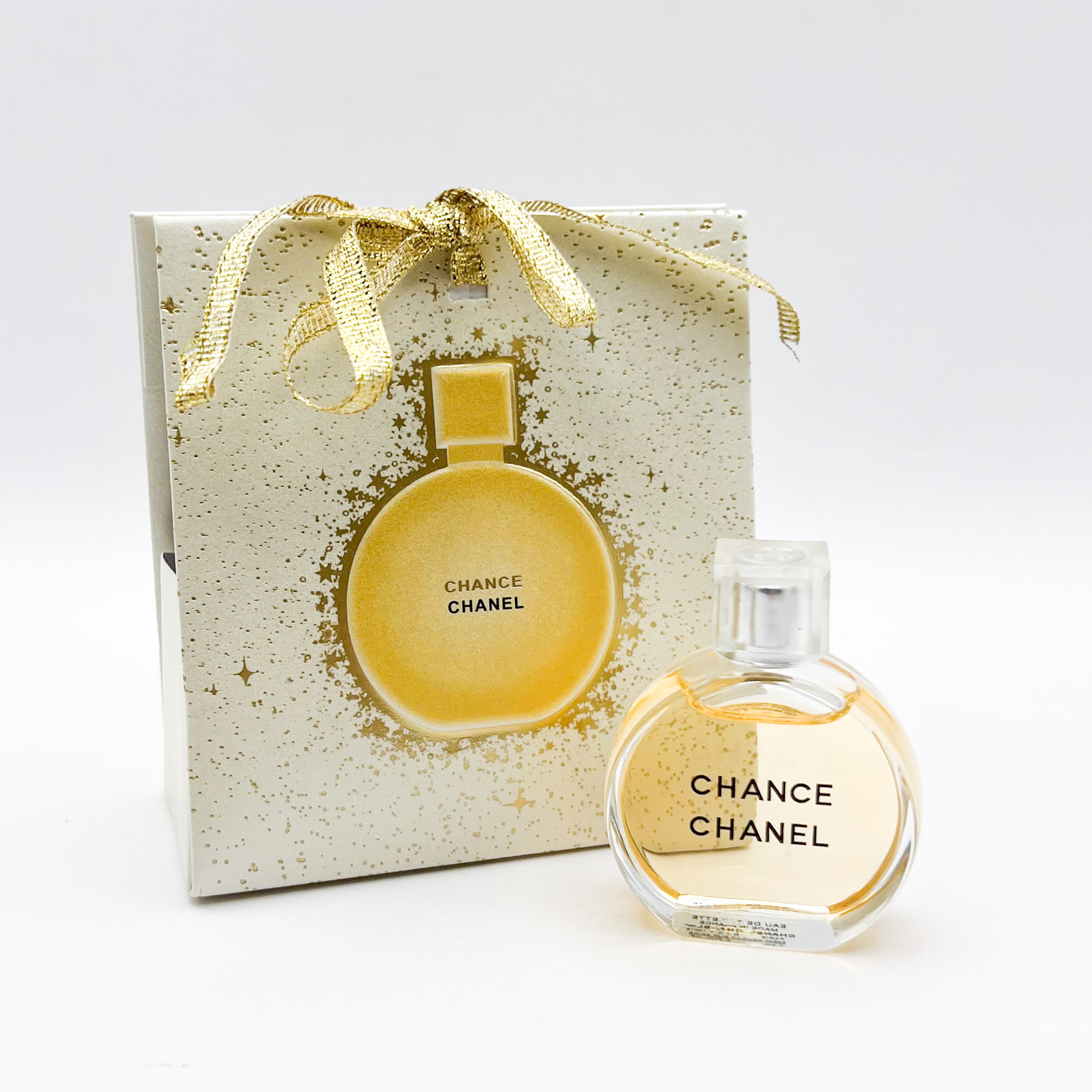 置物 CHANEL CHANCE Eau de Toilette Miniatura Chance - Chanel - Eau de Toilette - 7,5ml - Kaory