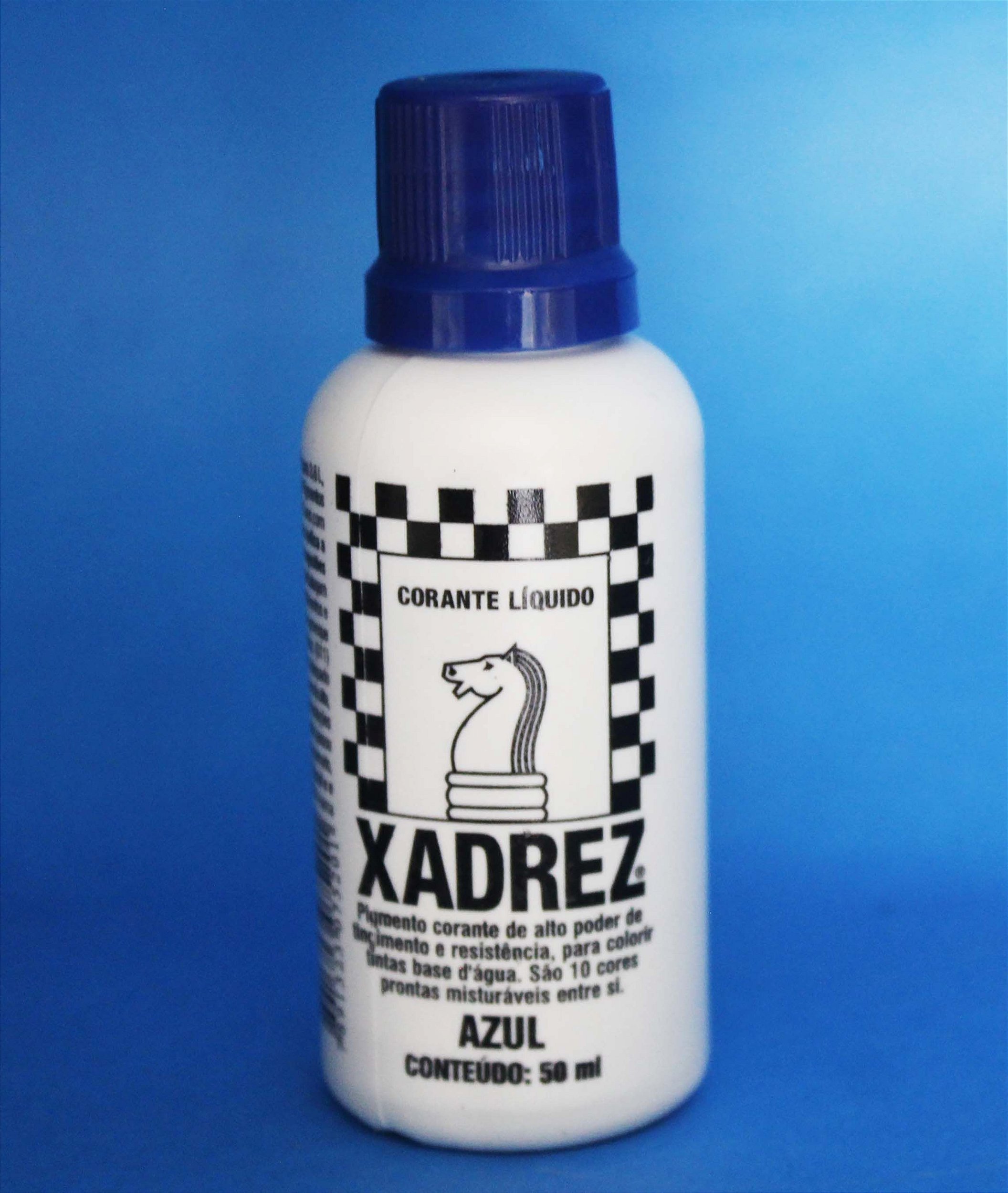 CORANTE LÍQQUIDO XADREZ 50ML - VÁRIAS CORES