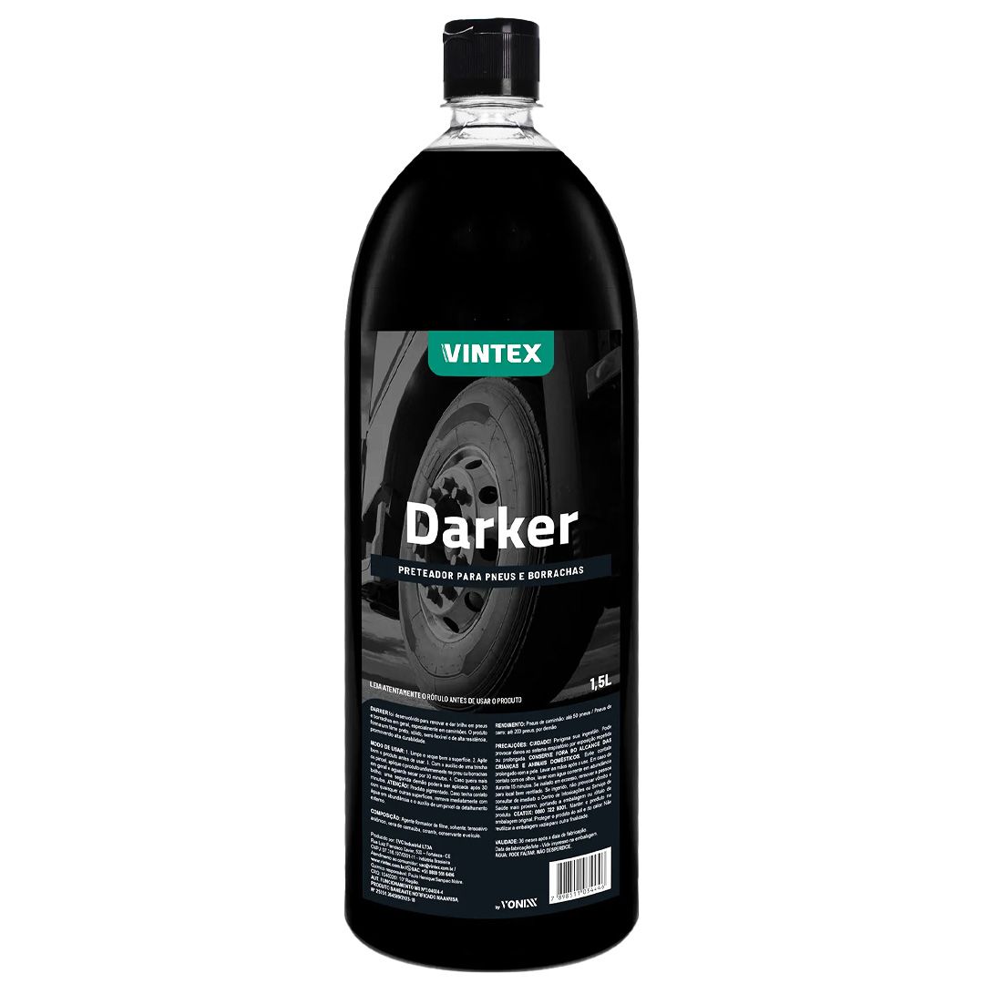 Darker (1,5L) Preteador para Pneus e Borrachas Vintex by Vonixx - Tazzo  Auto Shop