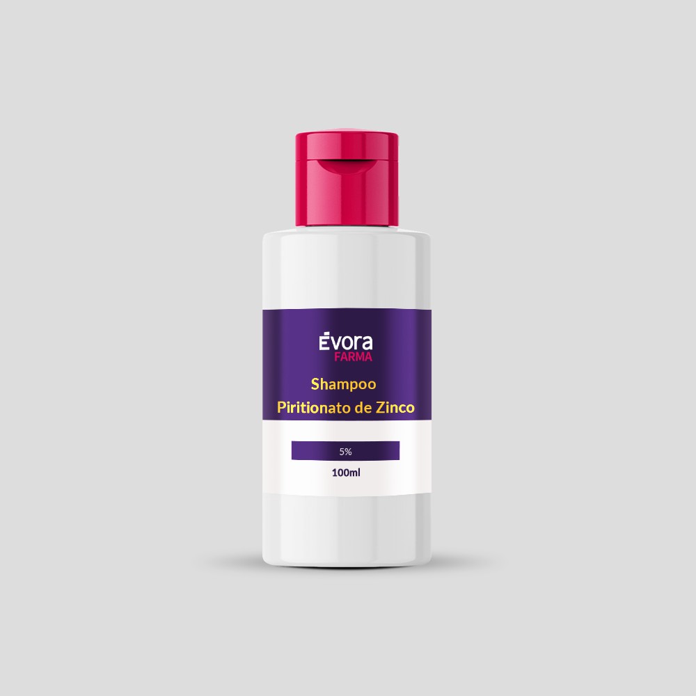 Shampoo Piritionato de Zinco 5% 100ml - Évora Farma