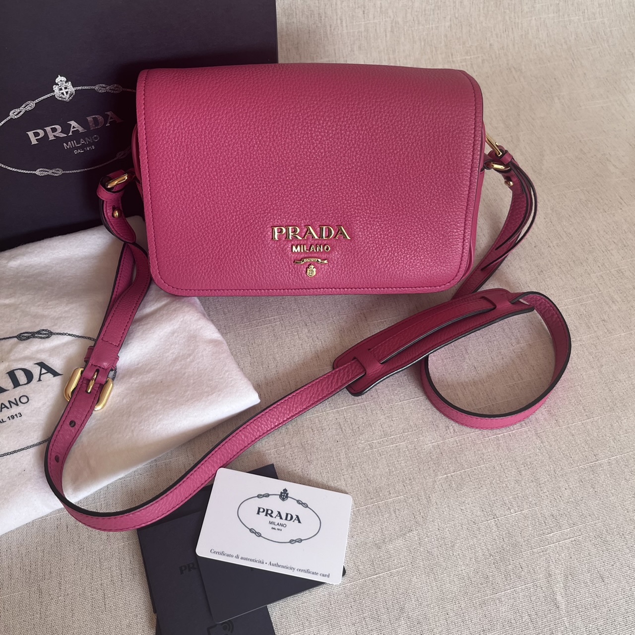 Bolsa Prada CrossBody pink nova LUXO D BRECHO