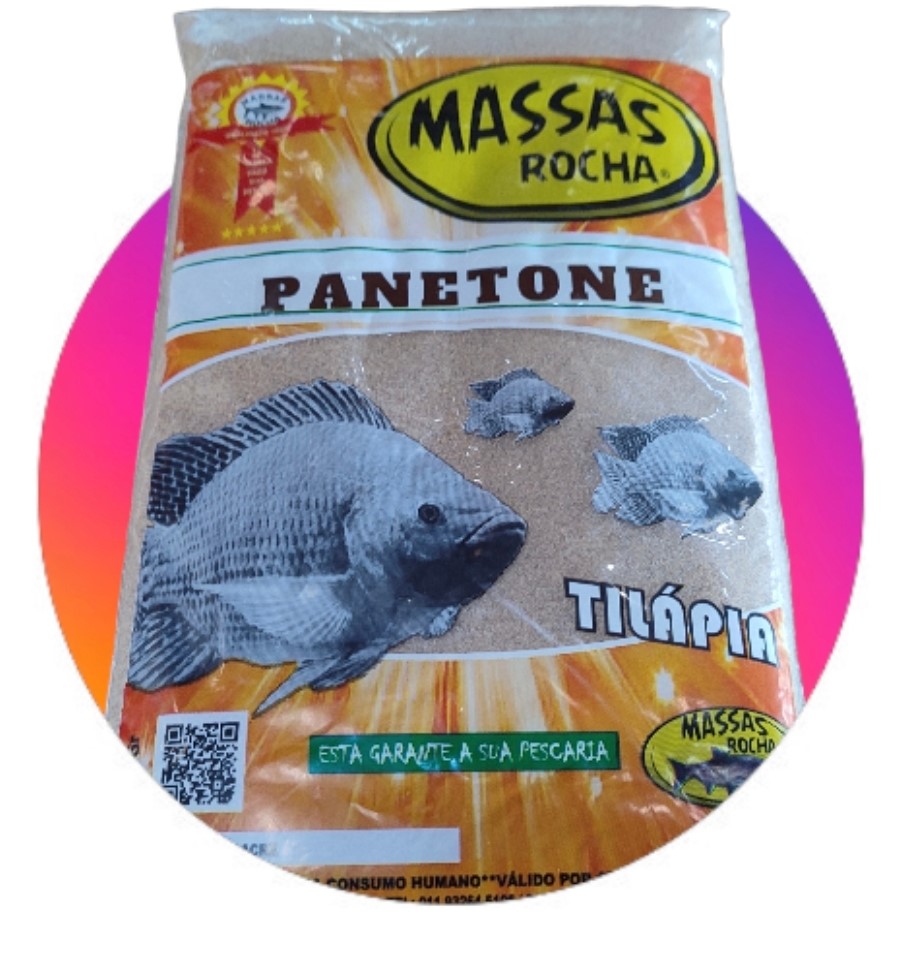 Massas Rocha para Tilápia 500g - Sua Assessoria no Mundo da Pesca