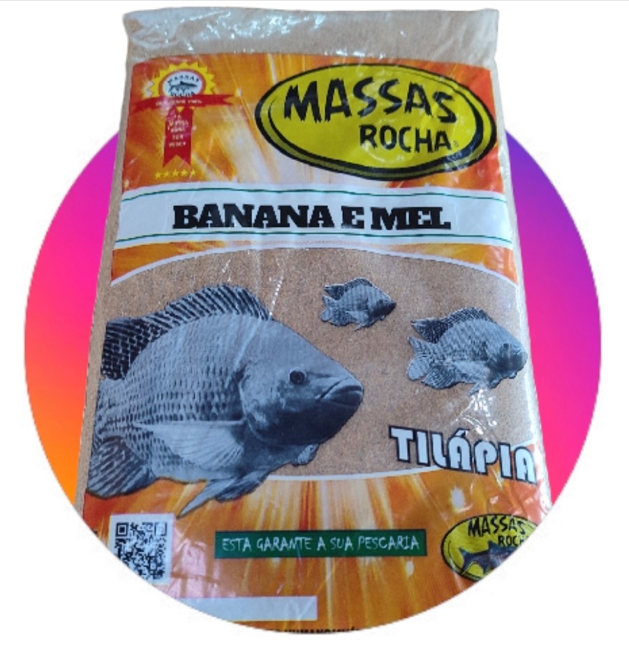 Massas Rocha para Tilápia 500g - Sua Assessoria no Mundo da Pesca