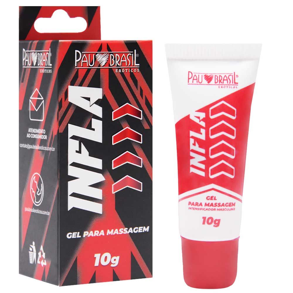 Infla Gel Intensificador Masculino 10g Pau Brasil - DOT G