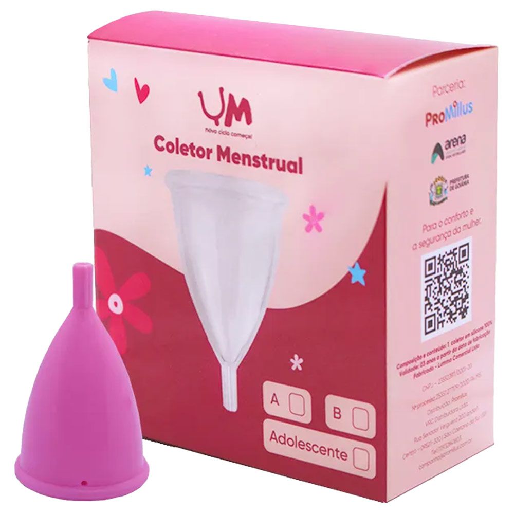 Coletor Menstrual Lilicupmuy Rosa