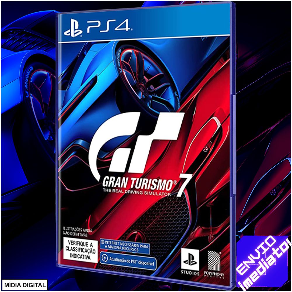 Gran Turismo 7 Ps4 Mídia Física Original Seminovo + Nf