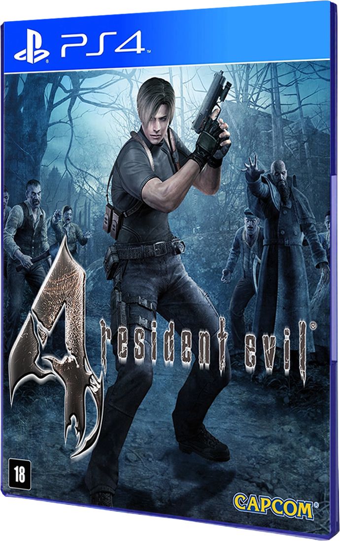 Resident Evil 4 Ps4 - Aluguel Mídia Secundária - 7 Dias - W3 Games