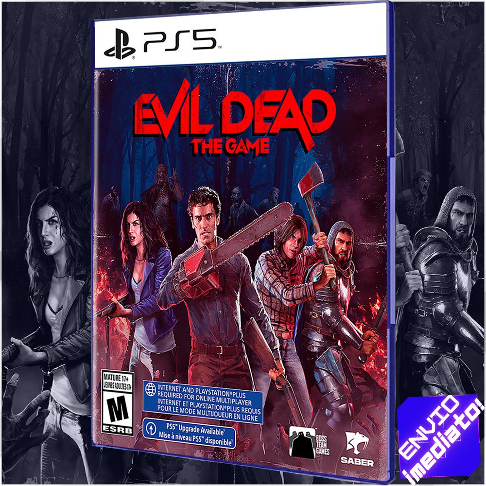 Evil Dead: The Game PS5 Digital - SaveGames - Games Digitais Para o seu  console