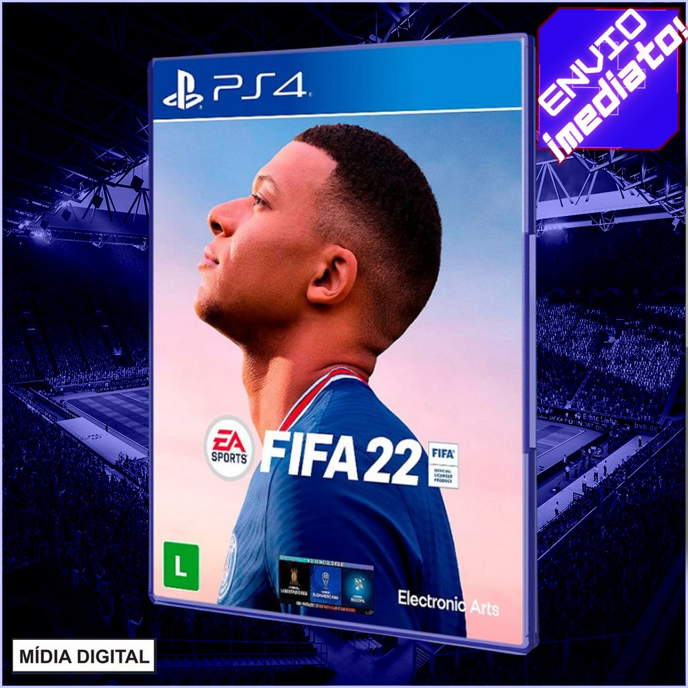 FIFA 22 para PS4 Electronic Arts KaBuM