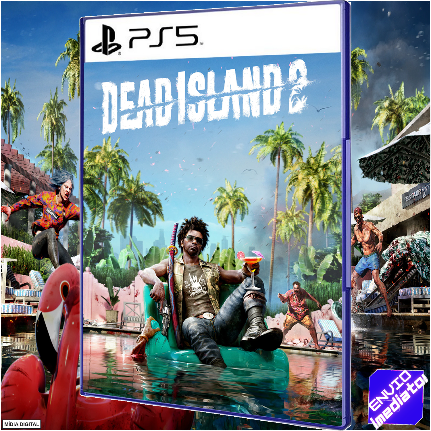 Jogo Dead Island Playstation 3 Ps3 Pronta Entrega Zumbis Fps