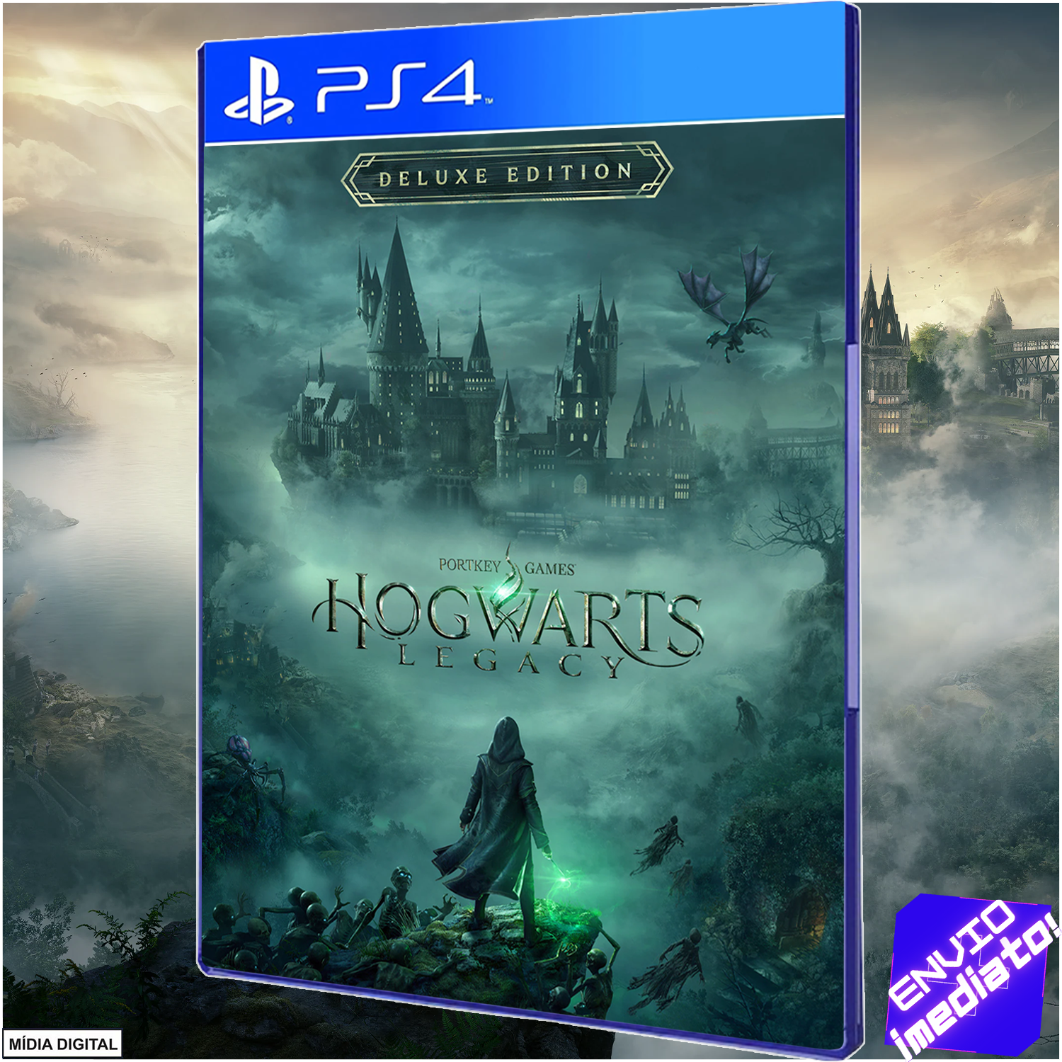 Hogwarts Legacy - PS4 Mídia Física - Mundo Joy Games - Venda, Compra e  Assistência em Games e Informática