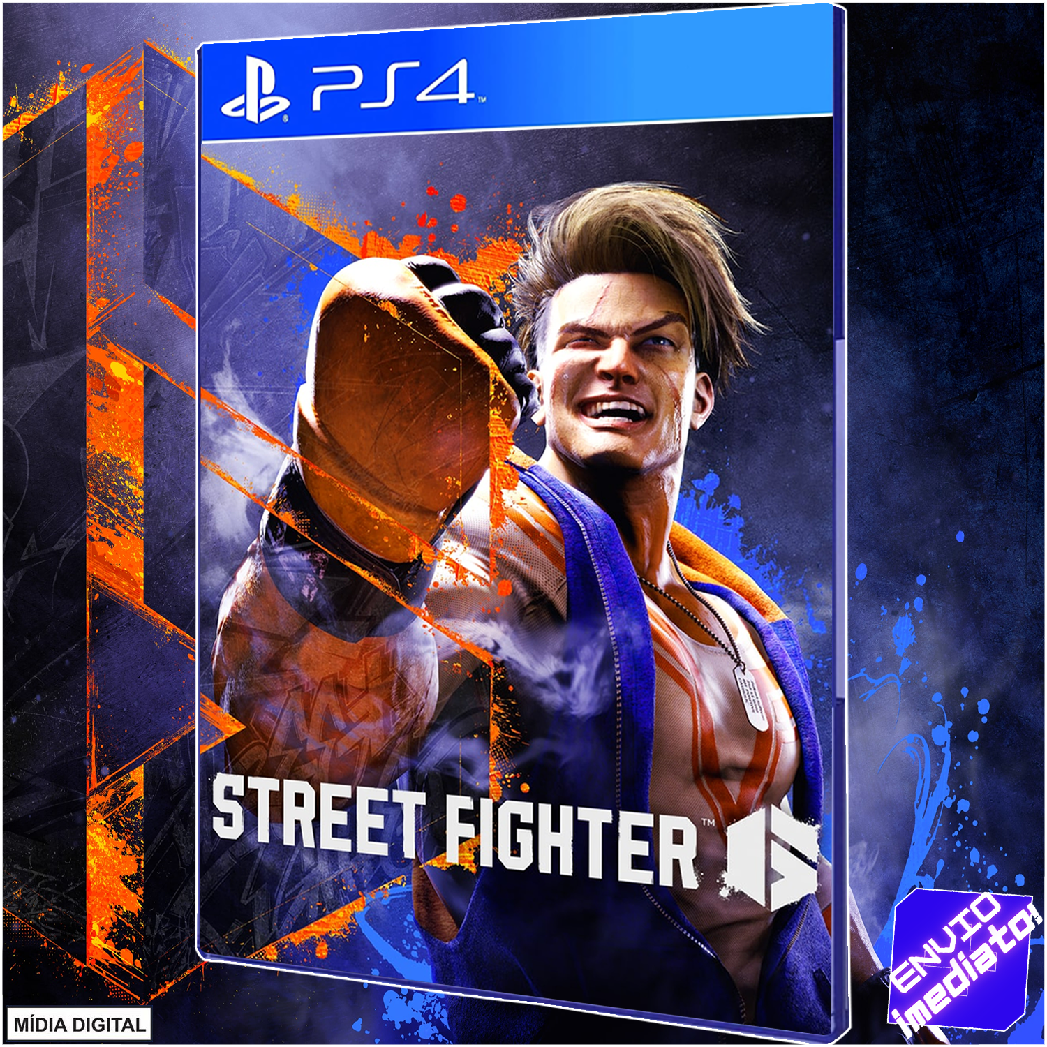 Street Fighter 6 Ps4 Mídia Física Pt Br Pronta