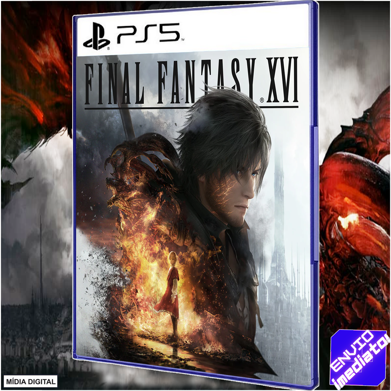 Game Final Fantasy XVI - PS5 na Americanas Empresas