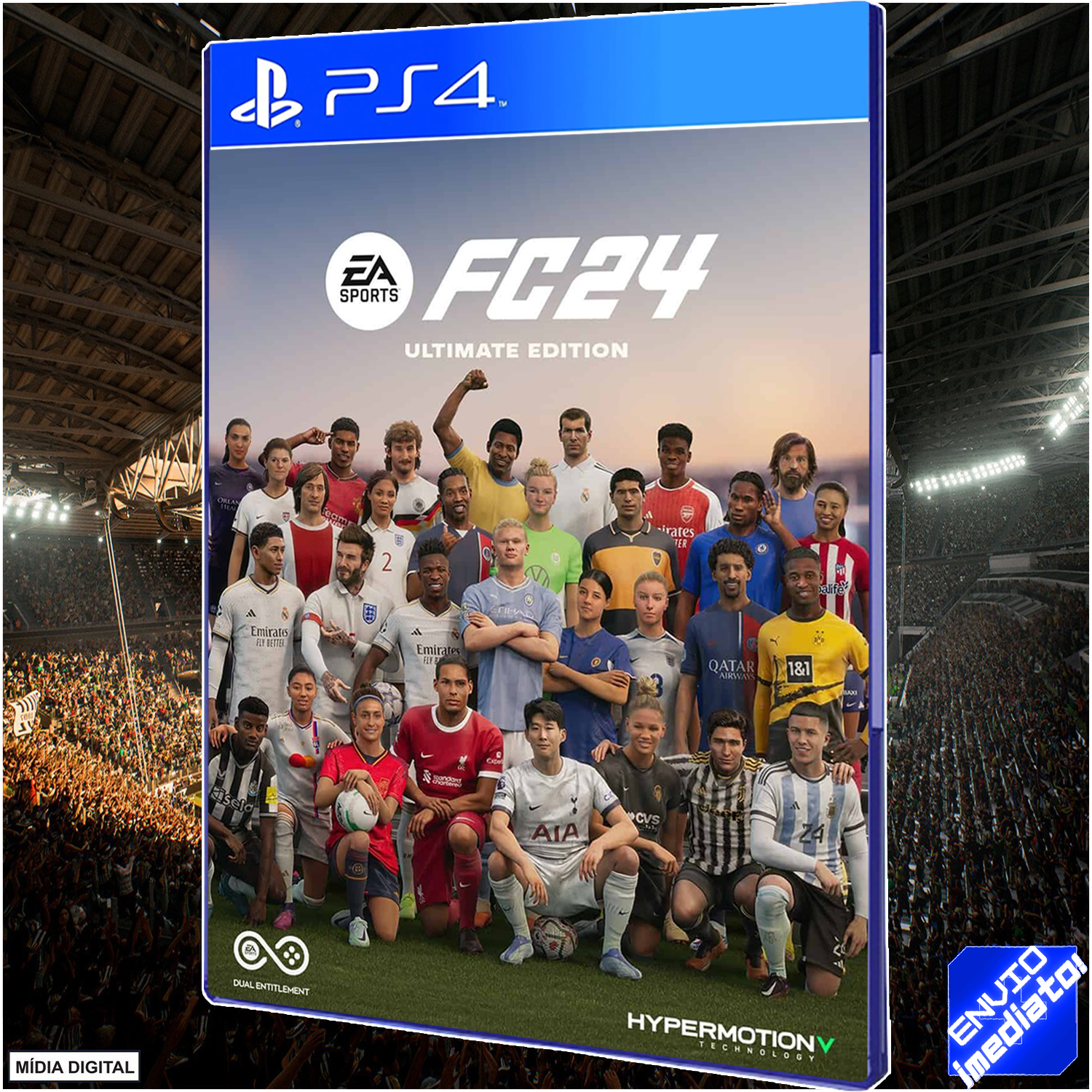 PS5 GAME EA Sports FC 24 PL POLISH COMMENTARY DUBBING POLAND NEW