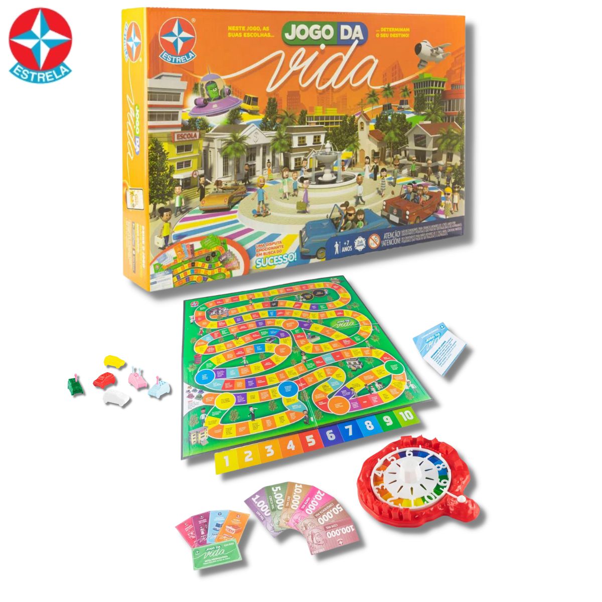 Jogo de Tabuleiro Central Jogos – Estrela