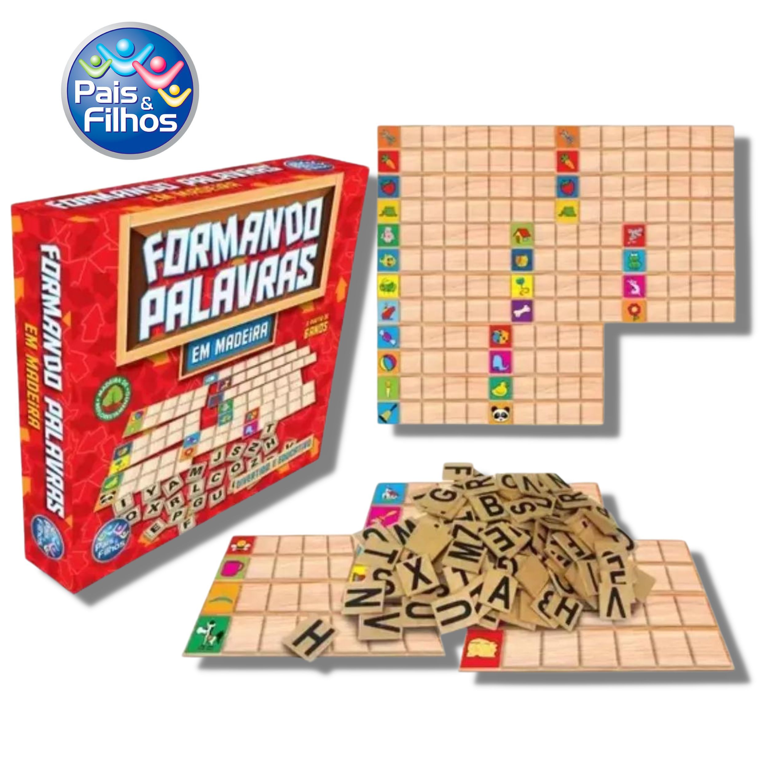 Forma palavras: jogo educativo