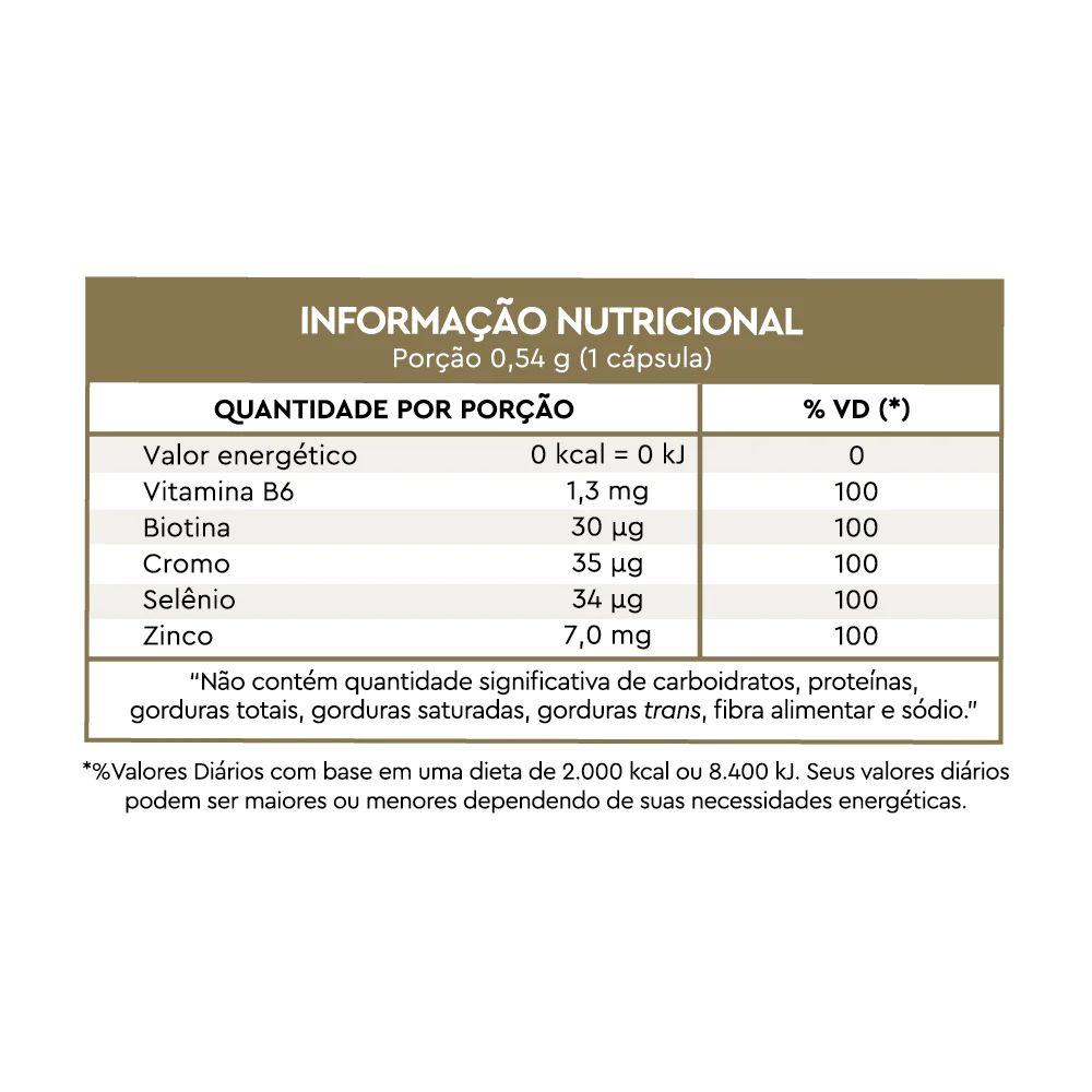 Suplemento Vitamínico-Mineral Lavitan Cabelos E Unhas 30 Cápsulas ...