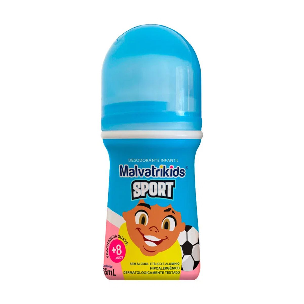 Desodorante Malvatrikids +8 Anos Roll-On Infantil Sport 65ml - Resilifarma  - Saúde em primeiro lugar