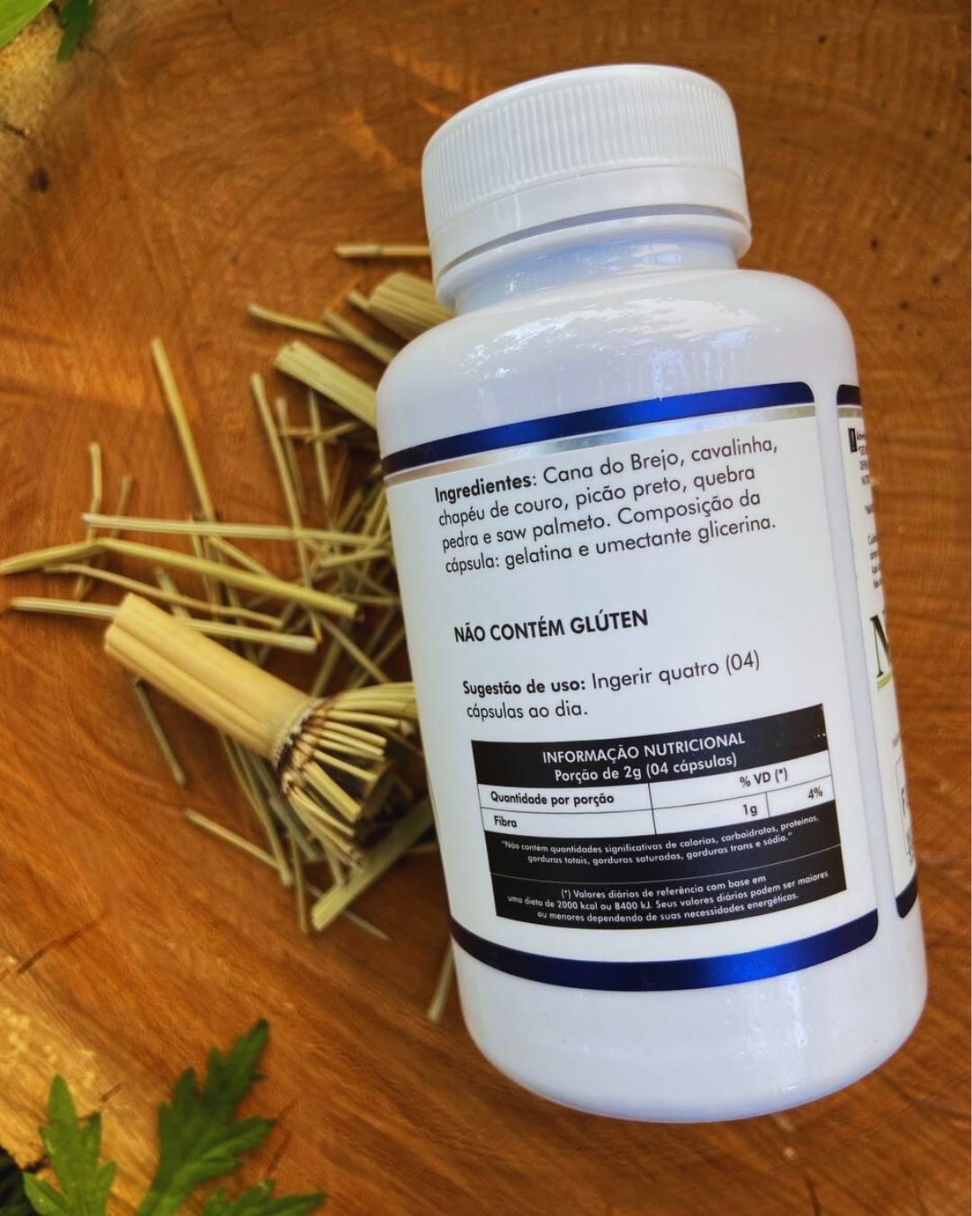 Composto de Ervas Prostatil 500mg 60 cápsulas NS Produtos Naturais ...