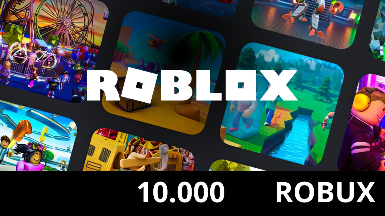 Roblox > Conta com 10k robux