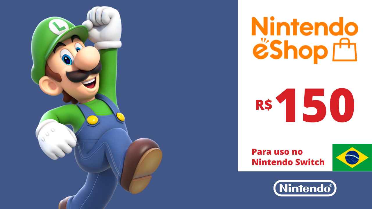 Buy Nintendo eShop Card 150 BRL Nintendo Eshop