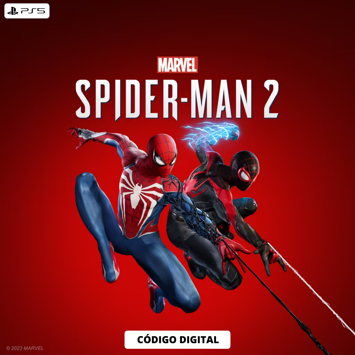 Marvel's Spider-Man 2 PS5 - Código Digital - Playce - Games Marvel's Spider-Man 2 PS5 - Código Digital - Playce - Games