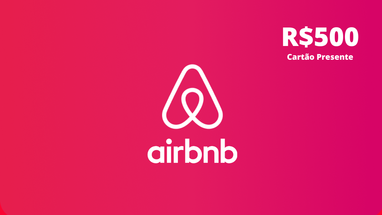 Comprar Gift Card Digital AIRBNB Cartão Presente Recarga - de R