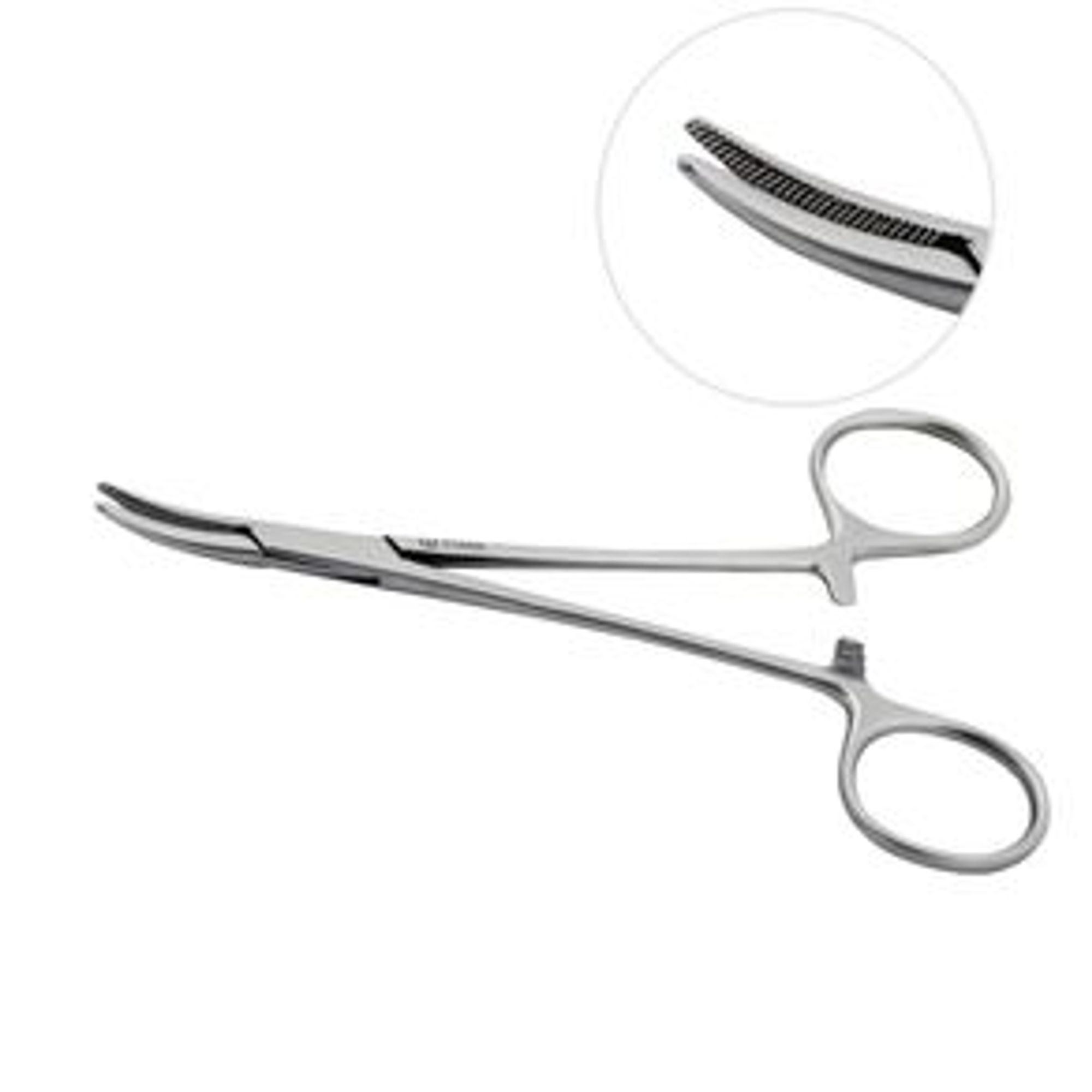 Pinça Halstead Mosquito CURVA 10cm 12cm Inox - 6B INVENT GERMANY ...