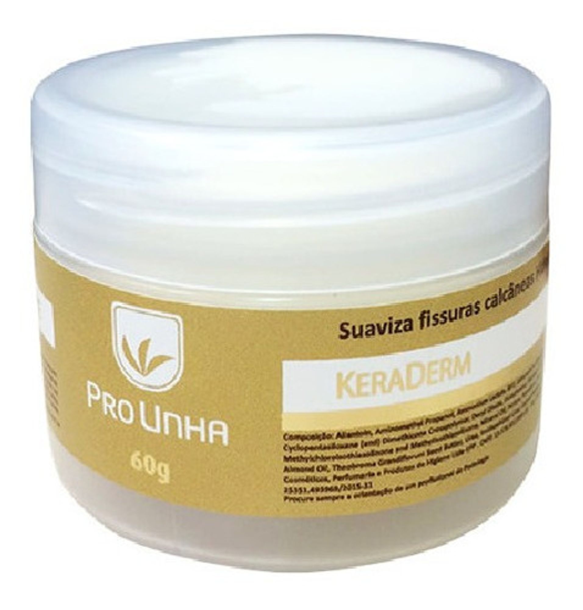 Creme Keraderm Ultra Hidratante Para Fissura No Calcanhar 60g Pro Unha