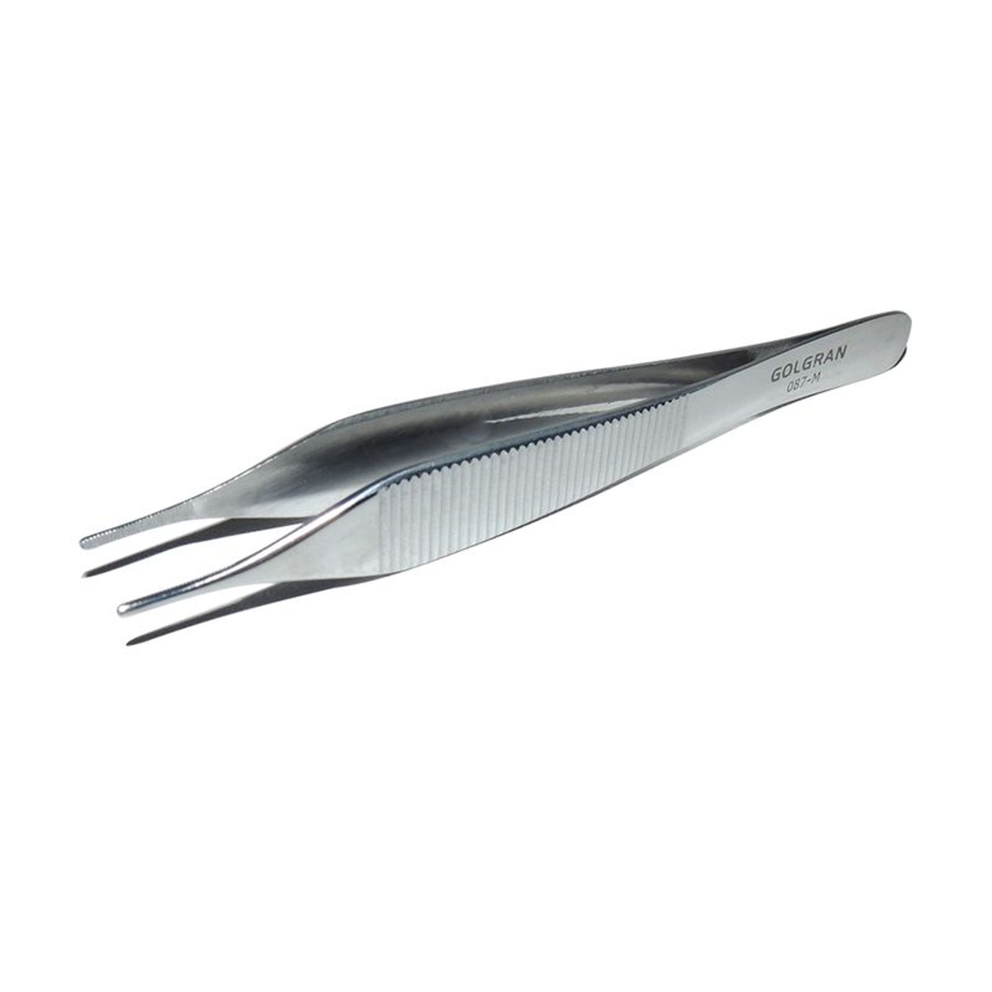 Pinça Adson 12 cm Sem Dente Inox - 6B INVENT GERMANY - Cirúrgica Doutor MED