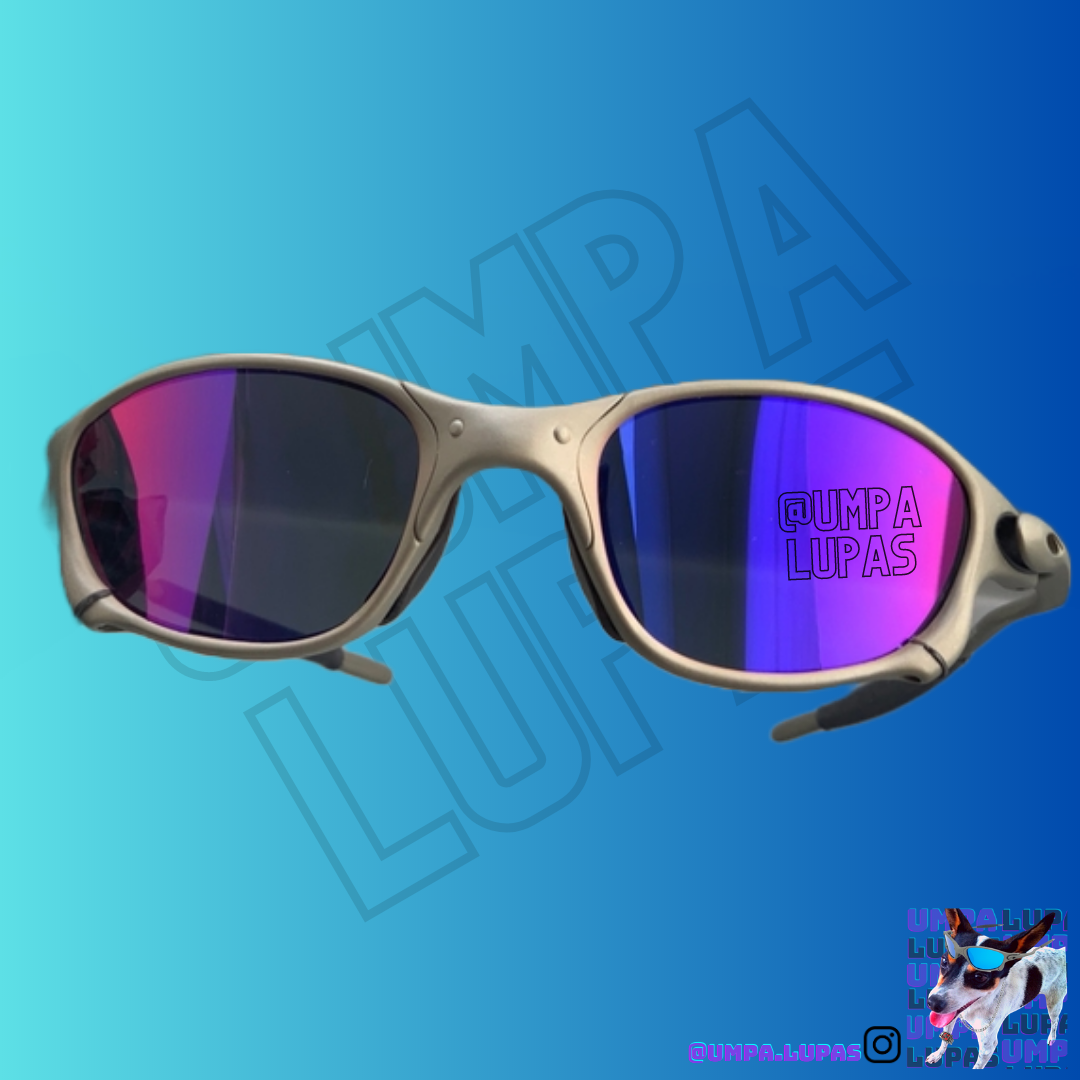 juliet x-metal Pinada - kit borracha roxo - lentes violeta