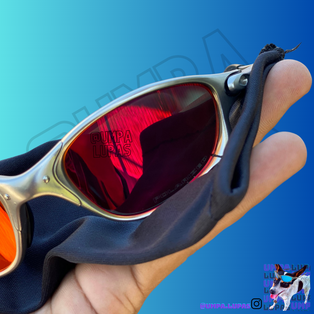 Óculos de Sol Oakley Penny X Metal Lente Ruby