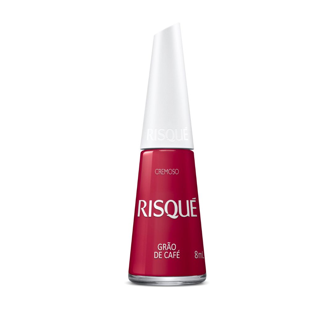 Esmalte Cremoso Risque Grão De Café 8ml - Shopmodelo