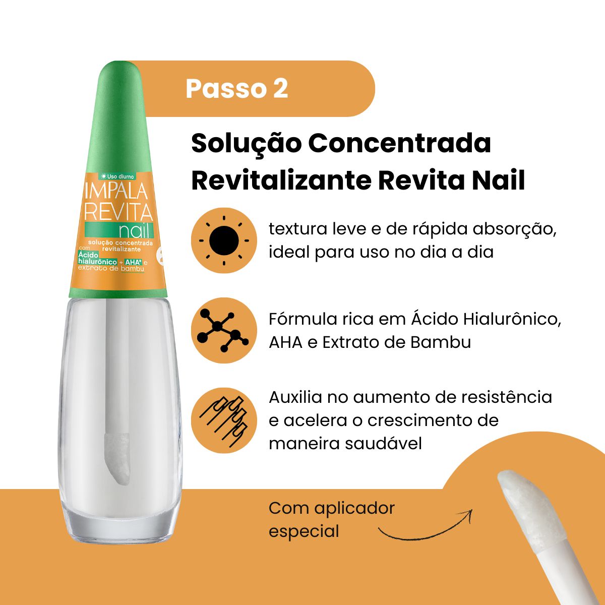 Kit Revitalizacao Unhas Completo Revita Nail Impala Manicure Shopmodelo