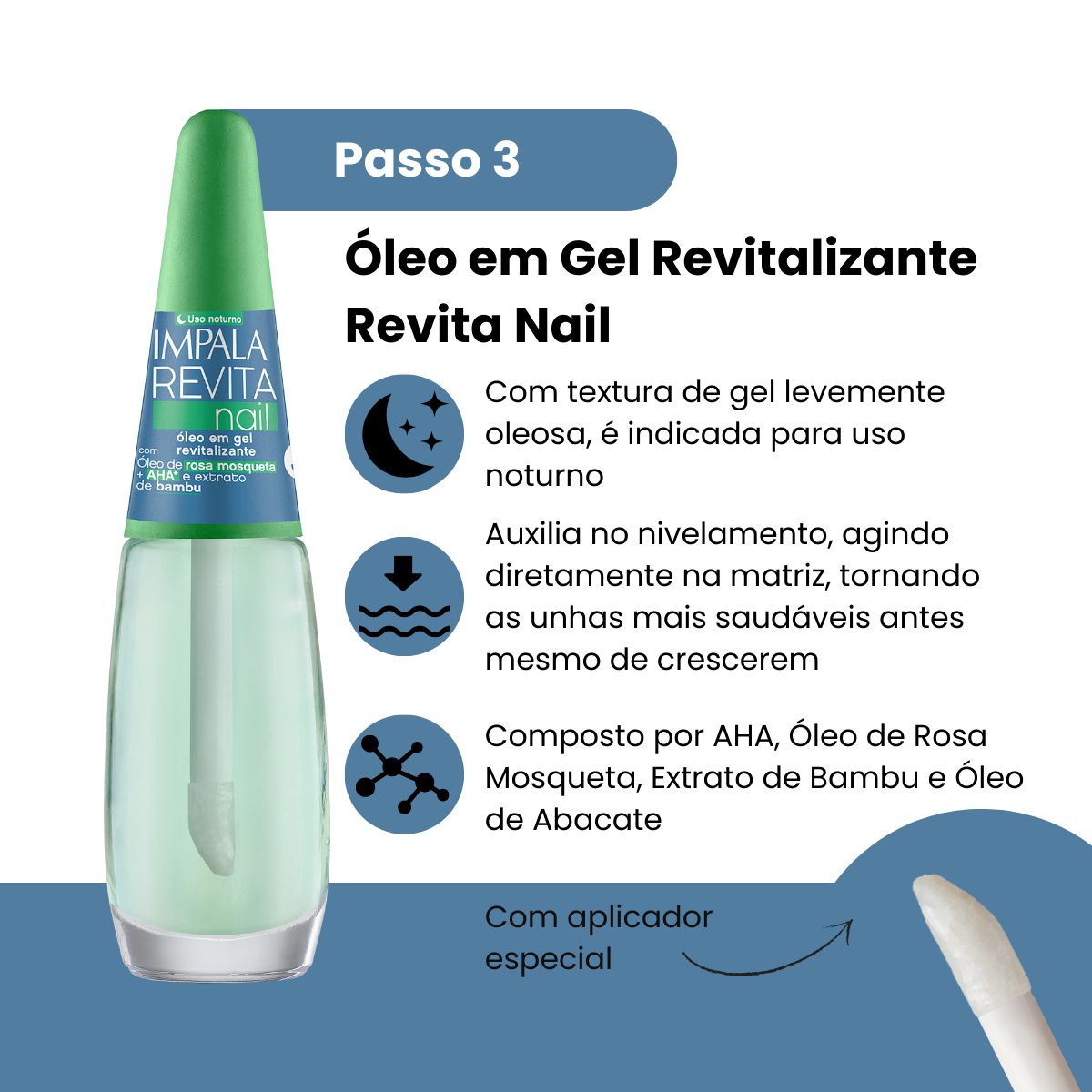 Kit Revitalizacao Unhas Completo Revita Nail Impala Manicure Shopmodelo