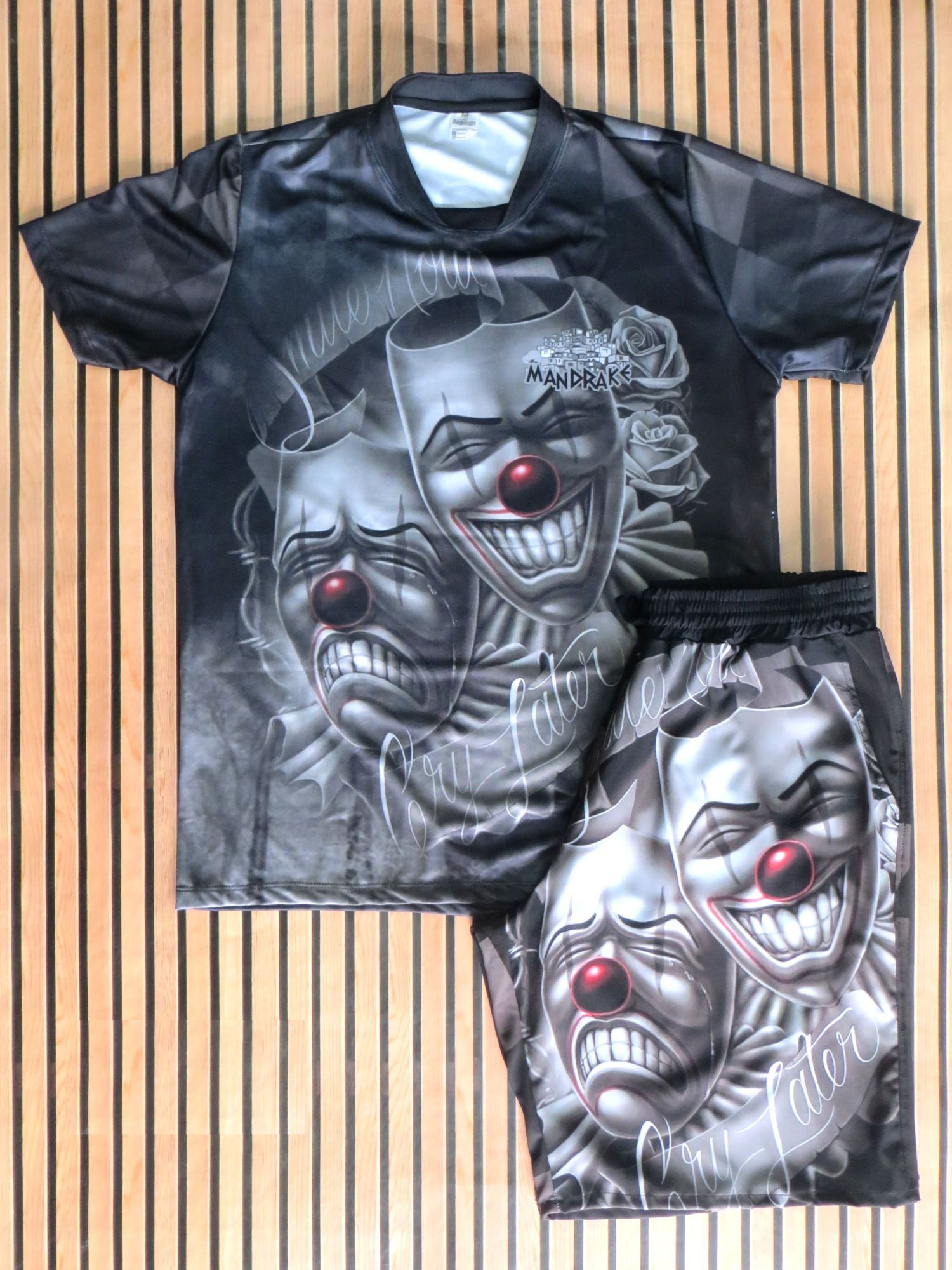 Kit Império Mandrake Cria de Quebrada Camiseta e Calça Mandrake C22