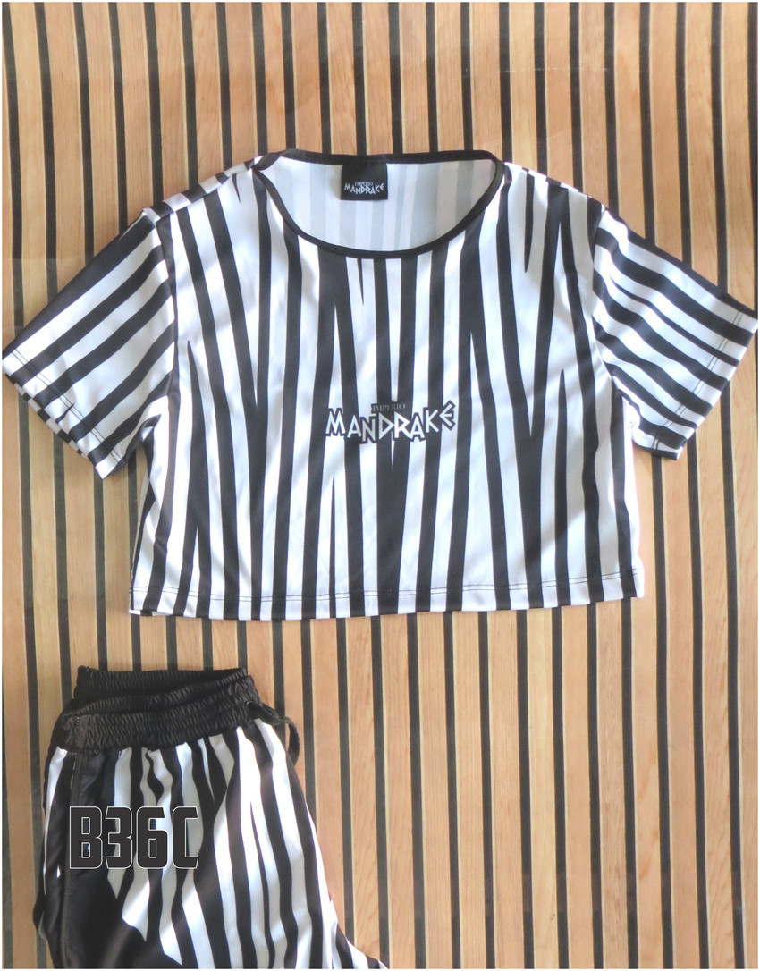 Conjunto Favela Feminino /quebrada /babylook + Short Cod 26