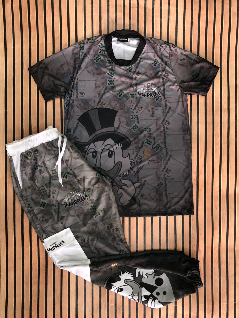 Kit Calça+camiseta Mandrake Cod 24 - Império Mandrake