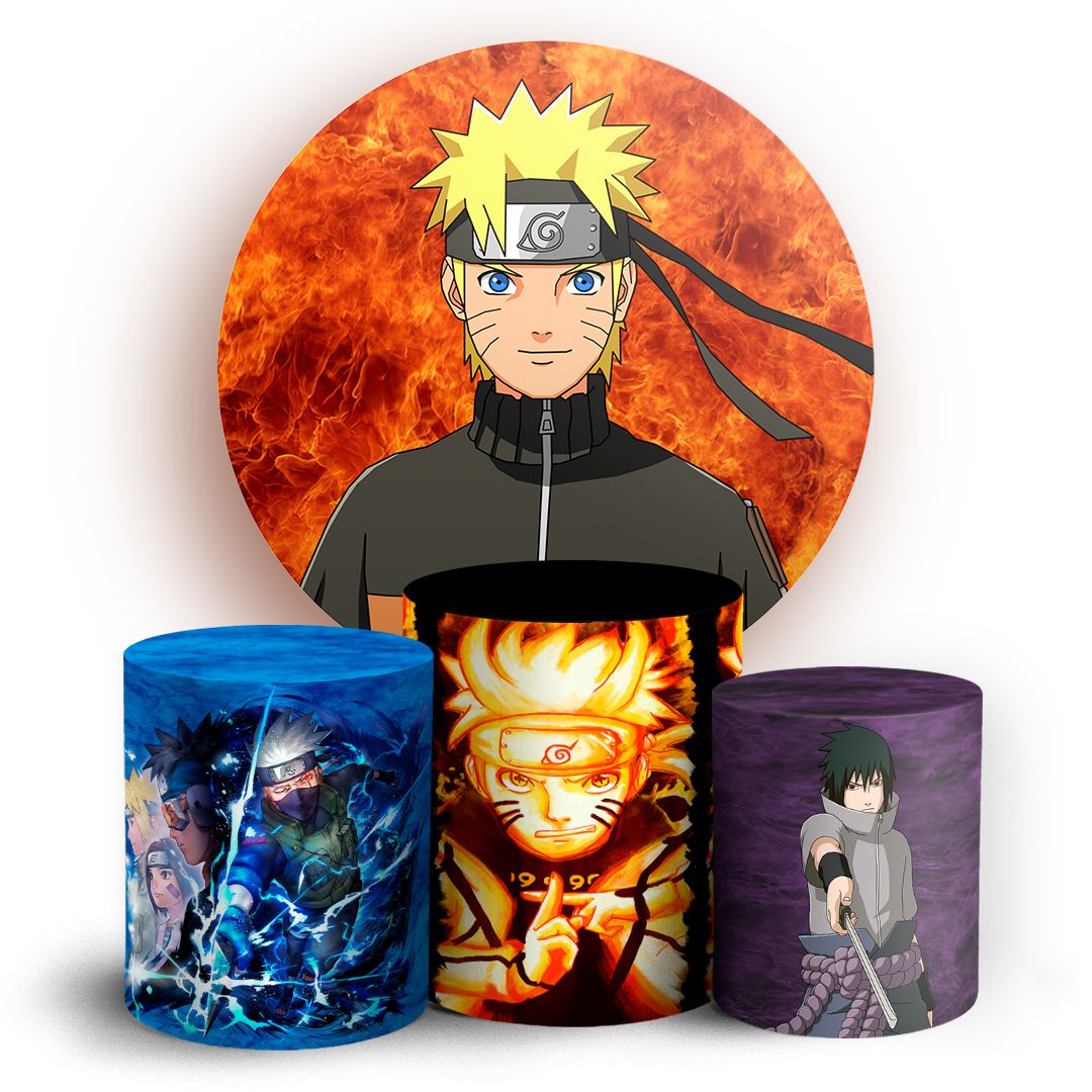 Relógio de Parede Redondo 20cm Naruto Boruto Adulto