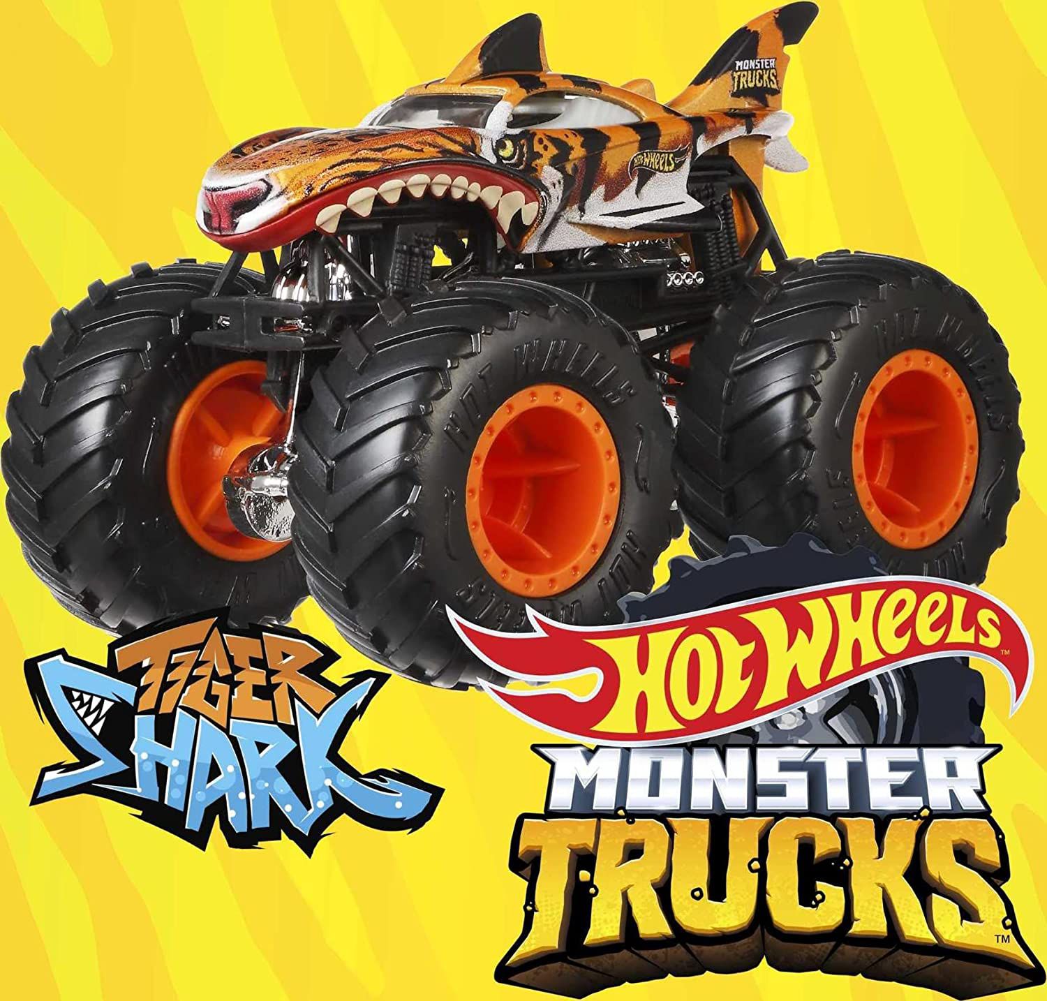 Carrinho Hot Wheels Monster Trucks Mattel Sortido 2 Unidades em