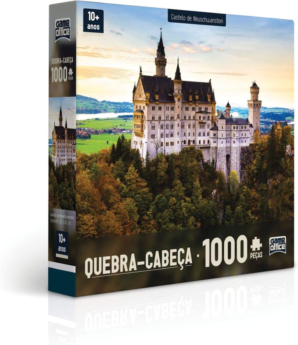 Quebra Cabeça Puzzle 1000 Peças Paisagem Recanto Dos Cisnes - Grow