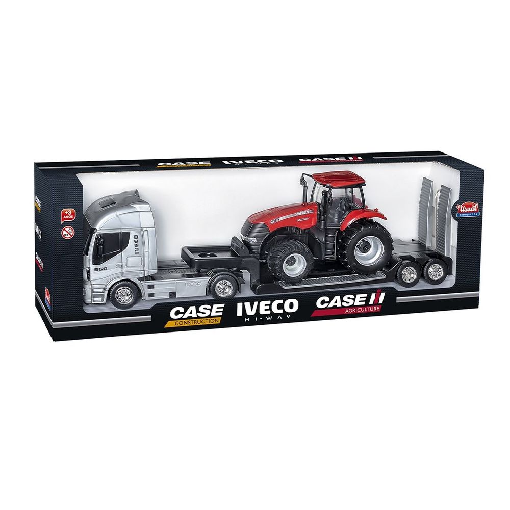 Miniatura Caminhão Brinquedo Infantil Iveco Tanque Gasolina